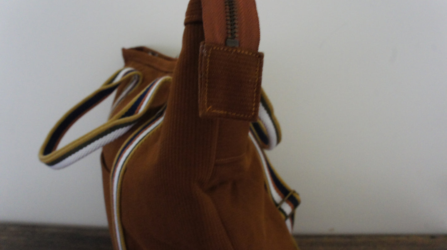 Bedford Cord Tan Tote bag and Ruck Sack